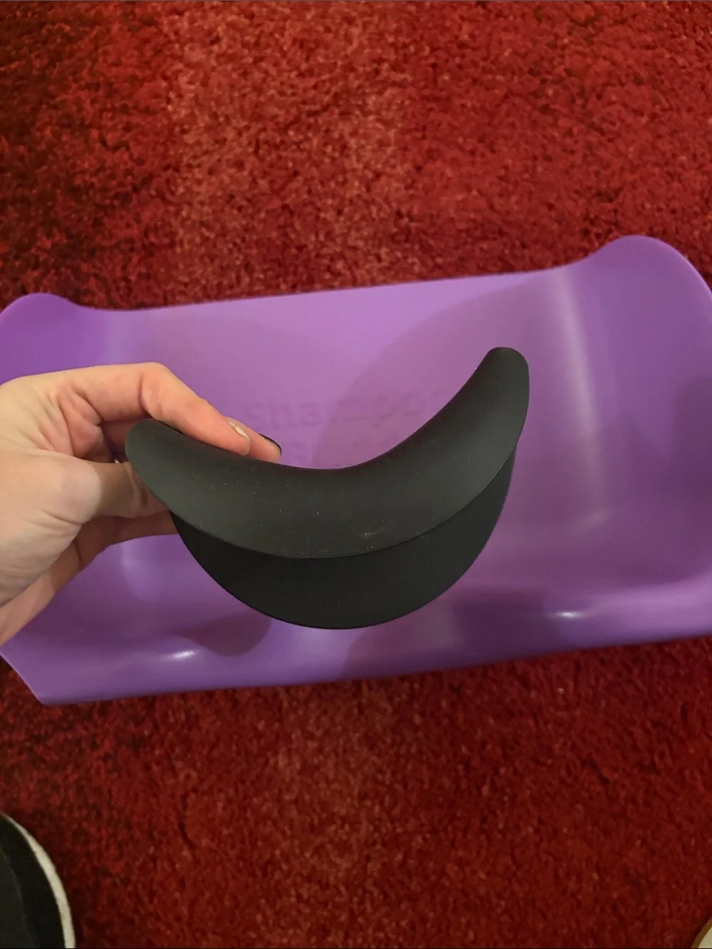 Kids Hair Rinse Tray Shampoo Buddy - Purple